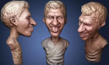 3D model Luis Suarez (STL)